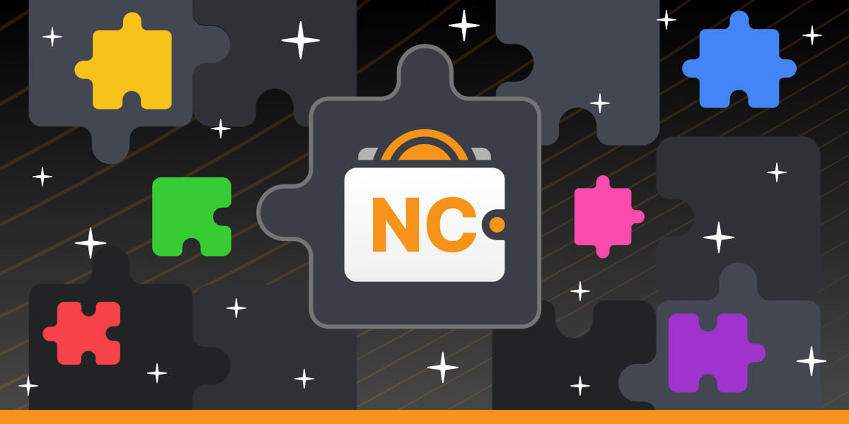 Experimente a extensão do navegador NC Wallet